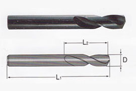 DIN1897高速鋼短刃機(jī)用麻花鉆